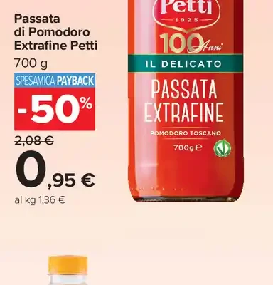 Passata di pomodoro extrafine Petti