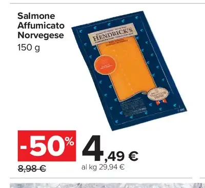 Salmone Affumicato Norvegese