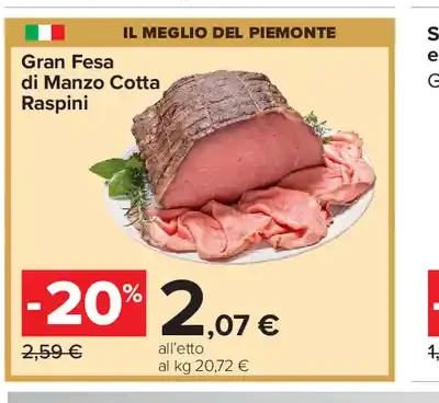 Gran Fesa di Manzo Cotta Raspini