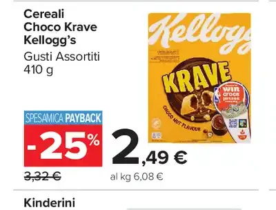Cereali Choco Krave Kellogg’s