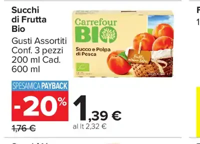 Succhi di Frutta Bio Gusti Assortiti