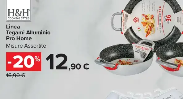 Linea Tegami Alluminio Pro Home