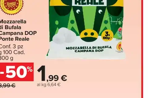 Mozzarella di bufala Campana DOP