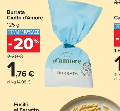 Burrata Ciuffo d'Amore