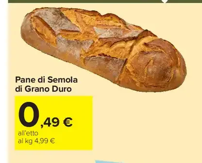 Pane di Semola di Grano Duro