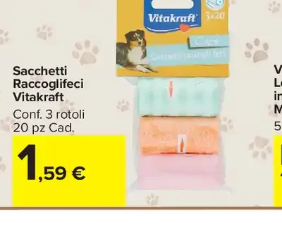 Sacchetti raccoglifeci Vitakraft