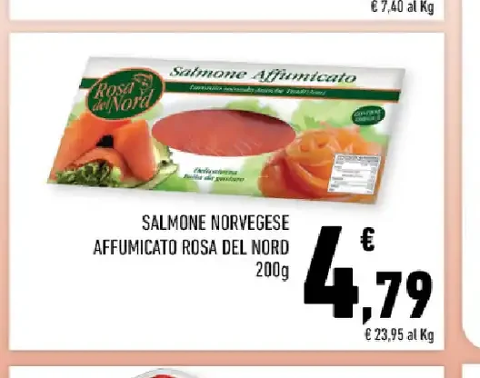 Salmone norvegese affumicato