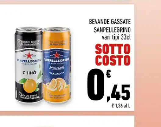 Bevande gassate Sanpellegrino