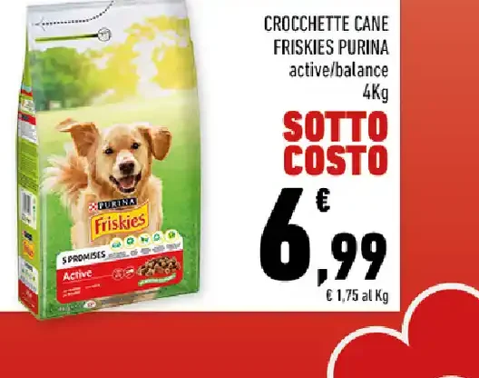 Crocchette cane Friskies Purina