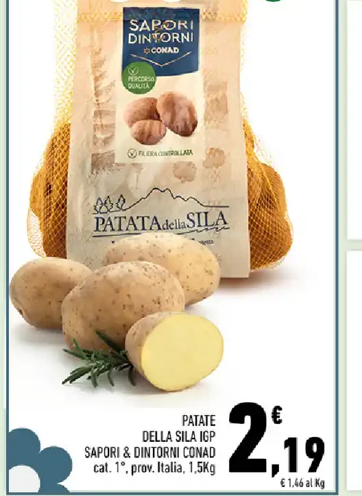 Patate della Sila IGP