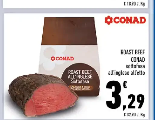 Roast beef Conad