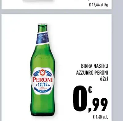 Birra Nastro Azzurro Peroni