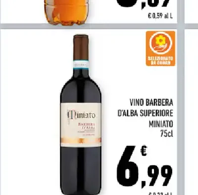 Vino Barbera d'Alba Superiore Miniato