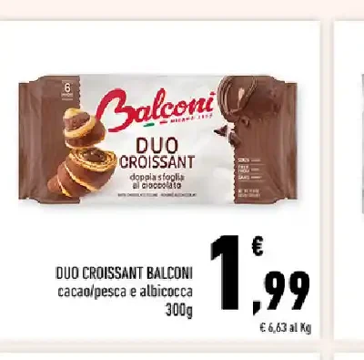 Duo croissant Balconi