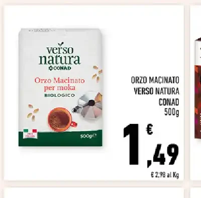 Orzo macinato Verso Natura Conad