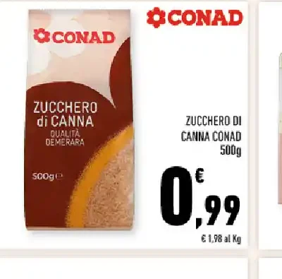 Zucchero di canna Conad