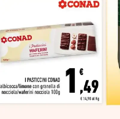 I pasticcini Conad