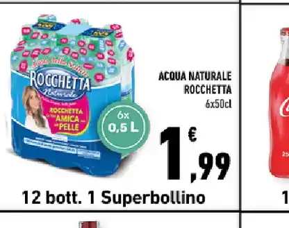 Acqua naturale Rocchetta 6x50 cl