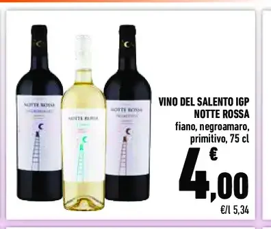 Vino del Salento IGP Notte Rossa