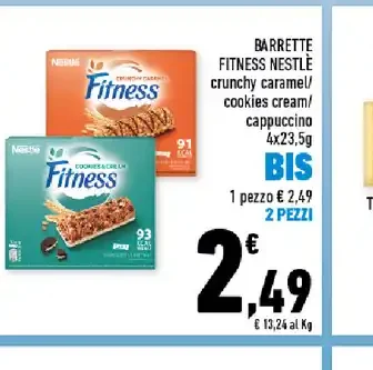 Barrette Fitness Nestlé 4x23,5g