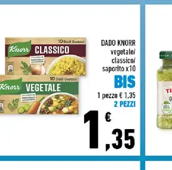 Dado Knorr vegetale/classico saporito x10