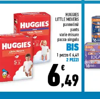 Huggies Little Movers pannolini/pants