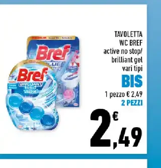 Tavoletta WC Bref Power Active