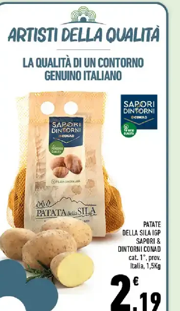Patate della Sila Sapori e Dintorni Conad