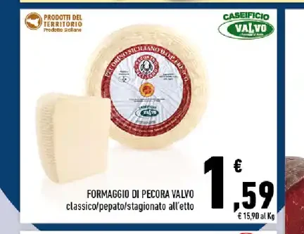Formaggio di pecora Valvo