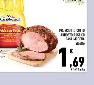 Prosciutto cotto arrosto rustico Casa Modena