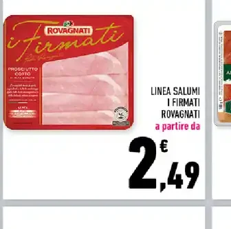 Prosciutto cotto i Firmati Rovagnati