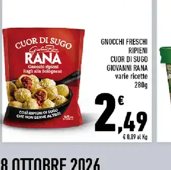 Gnocchi ripieni Cuor di sugo Rana