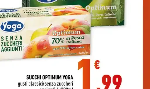 Succhi Optimum Yoga