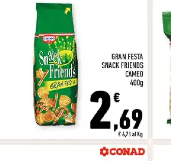 Gran Festa Snack Friends Cameo