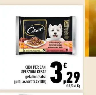Cibo per cani Cesar
