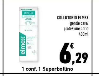 Collutorio Elmex Gentle Care 400 ml