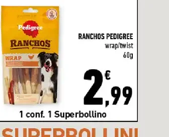Ranchos Pedigree wrap/twist 60 g