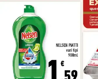 Detersivo piatti Nelsen 900 ml