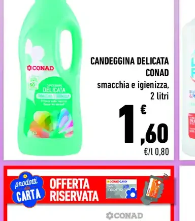 Candeggina delicata
