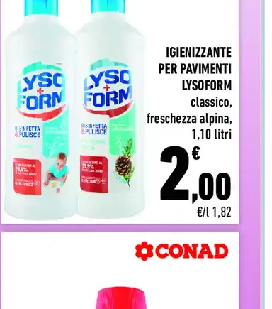 Igienizzante per pavimenti