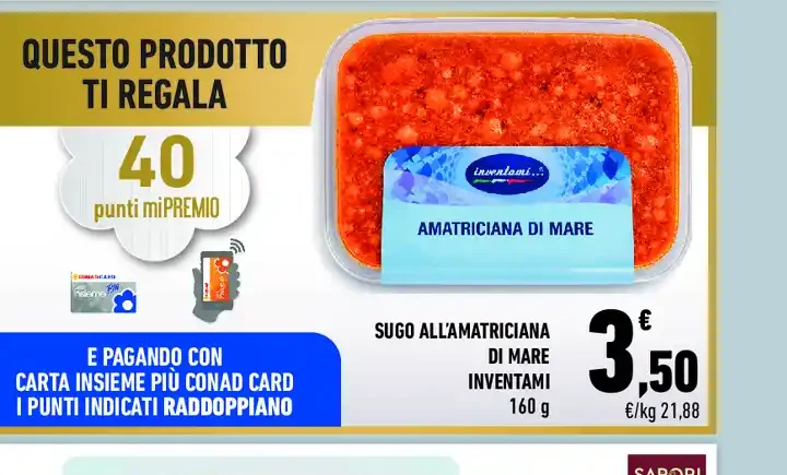 Sugo all'amatriciana di mare Inventami