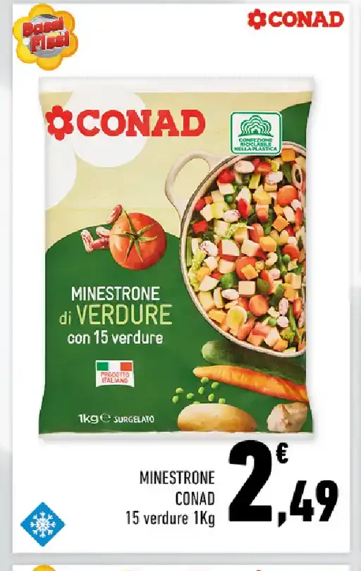 Minestrone Conad 15 verdure