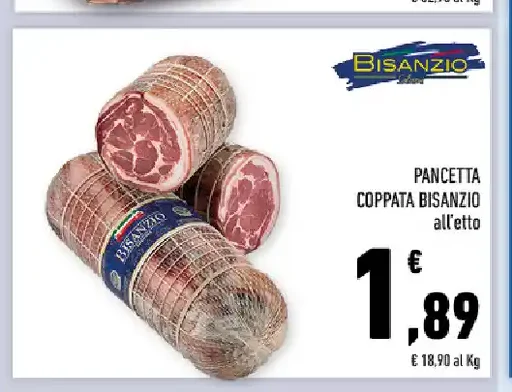 Pancetta coppata Bisanzio