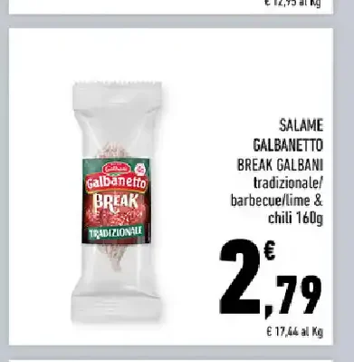 Salame Galbanetto Break Galbani