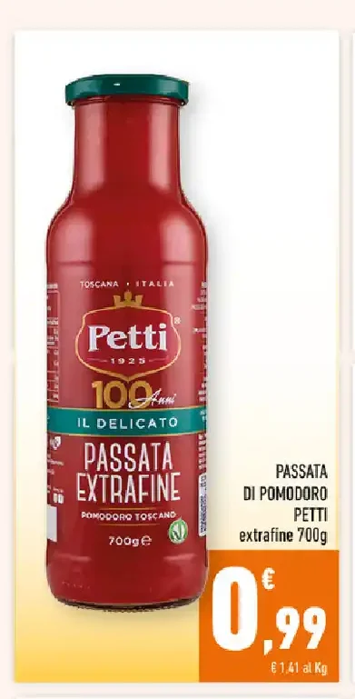 Passata di pomodoro Petti