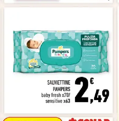 Salviettine Pampers