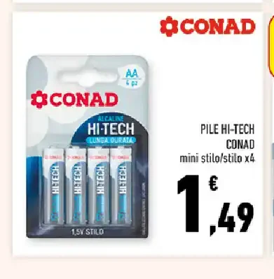 Pile Hi-Tech Conad