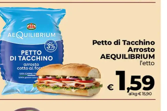 Petto di tacchino arrosto Aequilibrium