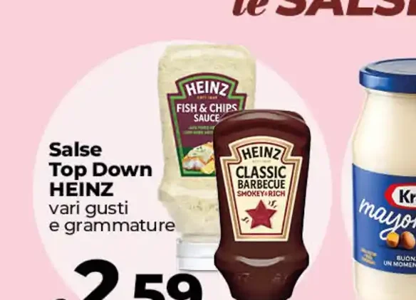 Salse Top Down Heinz