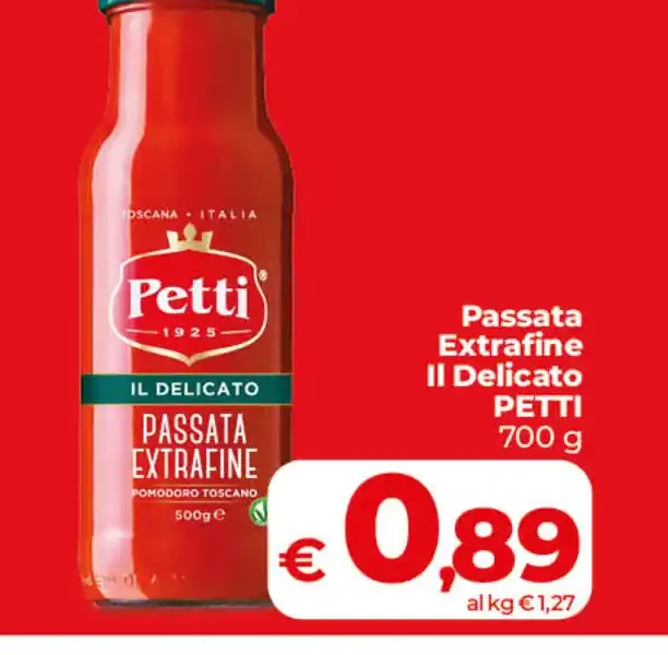 Passata extrafine Il Delicato Petti